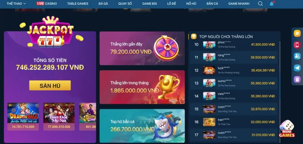 Hoàn trả Slot pk88vn login